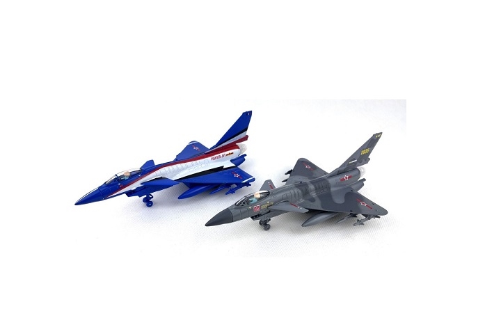 Samolot wojskowy metal św/dźw 1szt 1354994 49941