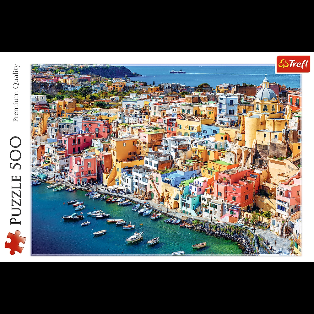PUZZLE 500 Procida, Kampania, Włochy 37477
