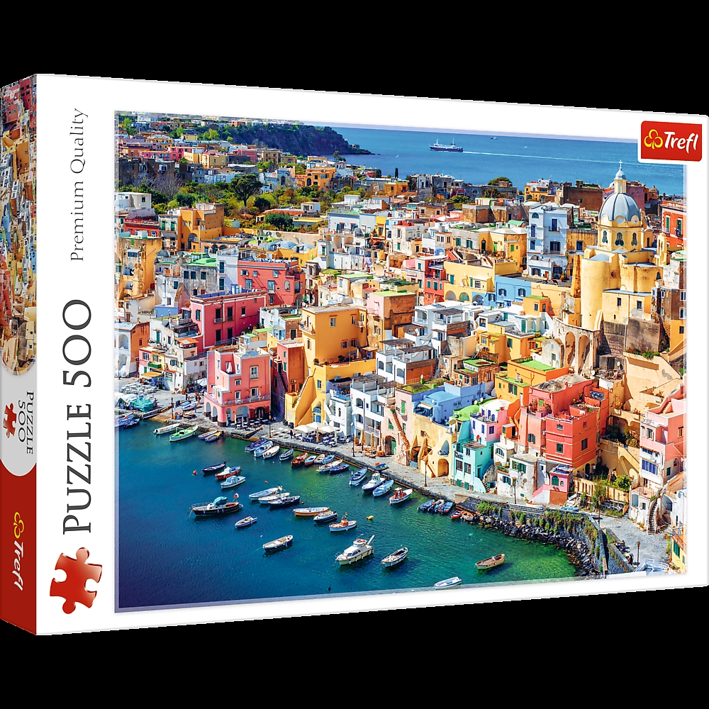 PUZZLE 500 Procida, Kampania, Włochy 37477