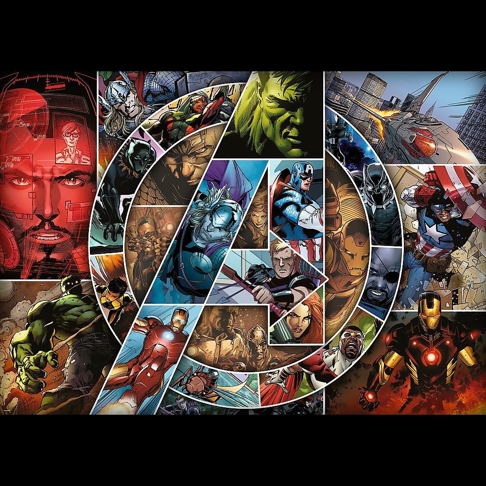 PUZZLE 1000 Avengers Bohaterowie 10934