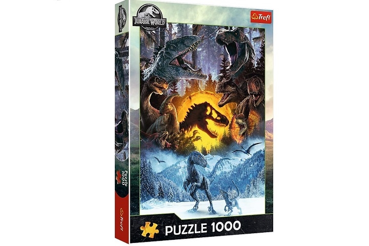 PUZZLE 1000 W świecie Parku Jurajskiego 10939