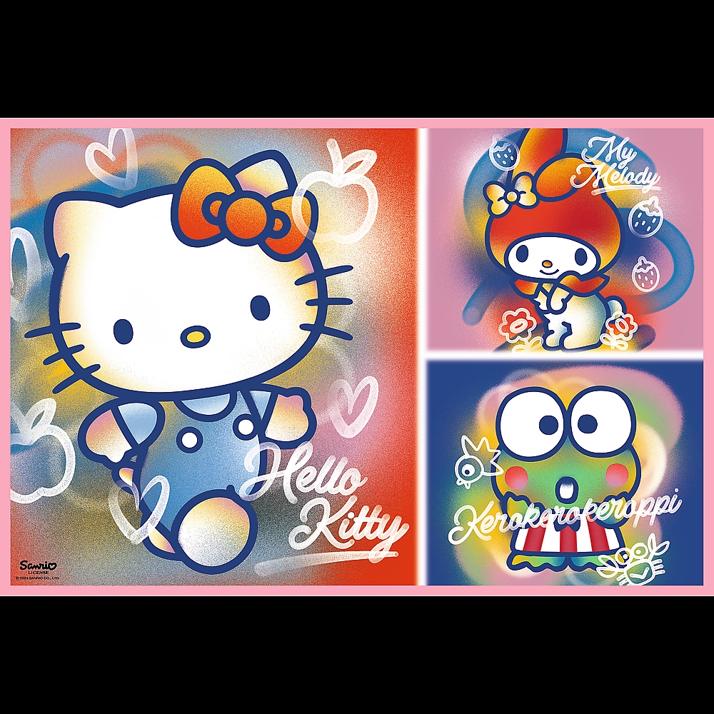 PUZZLE 2x200 Hello Kitty i przyjaciele 13336