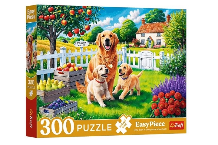 PUZZLE 300 Senior EasyPiece Pieski na wsi 23101