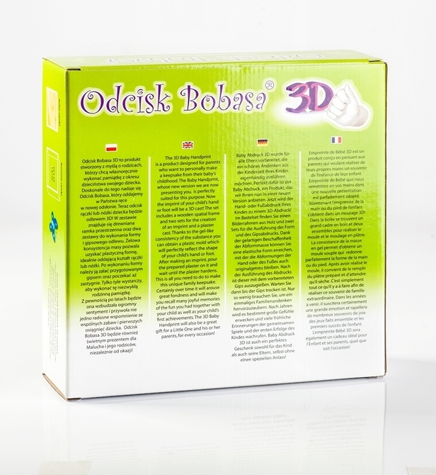 ODCISK BOBASA RAMKA 3D