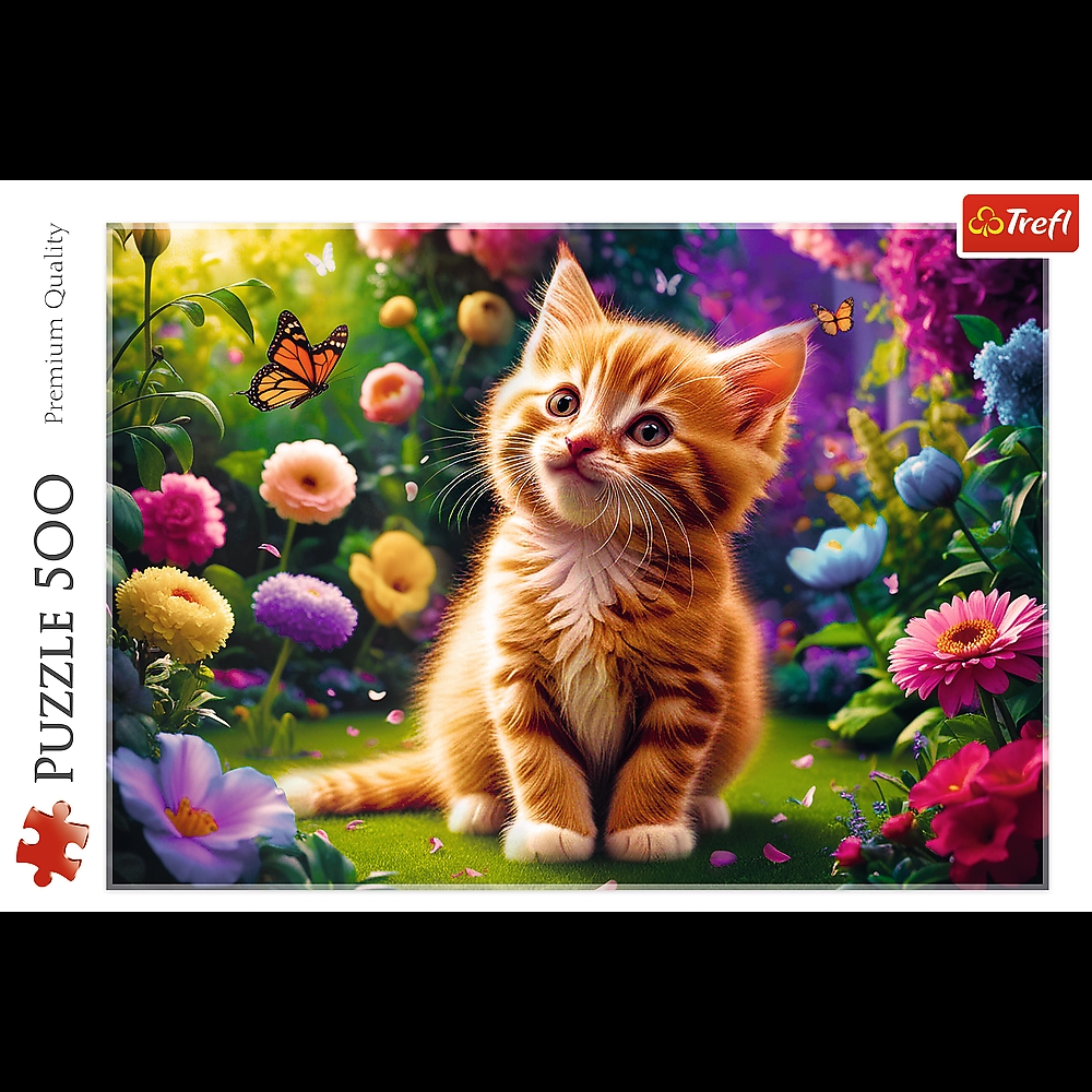 Puzzle - 500 - Uroczy kotekFSC Mix 70% 37525