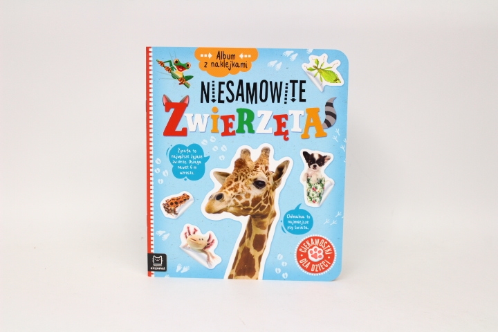 Album z naklejkami Niesamowite zwierzęta 33219
