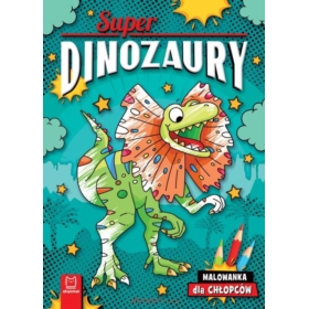 Superdinozaury Malowanka dla chłopców 39921