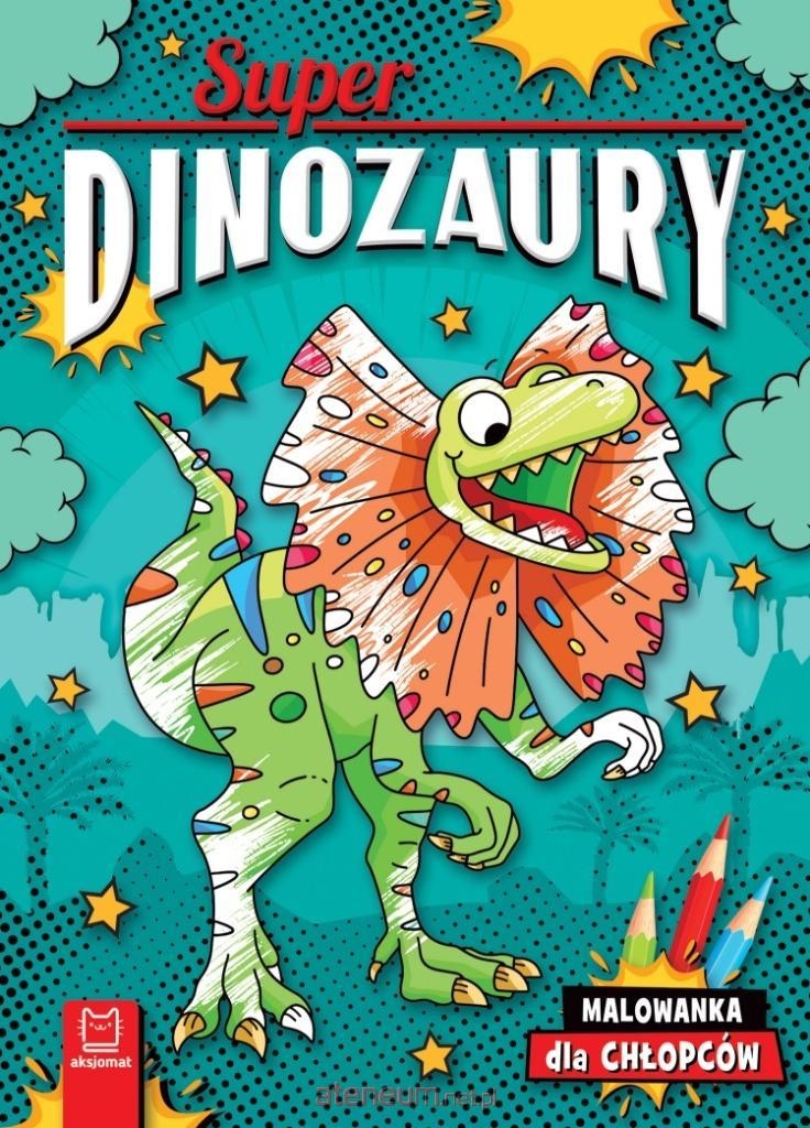Superdinozaury Malowanka dla chłopców 39921