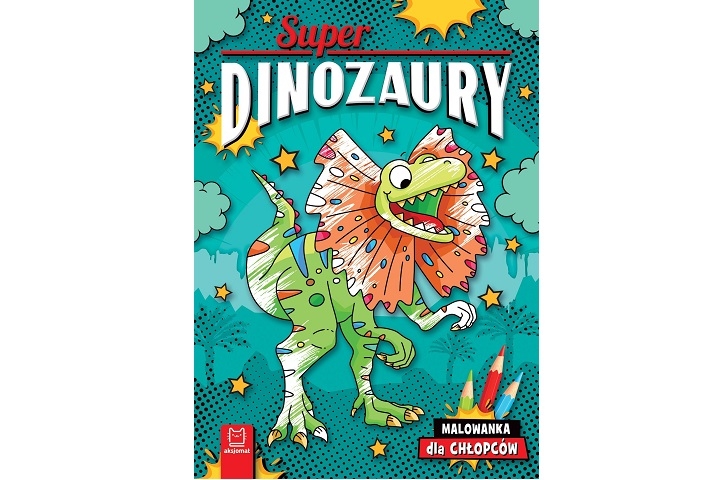 Superdinozaury Malowanka dla chłopców 39921
