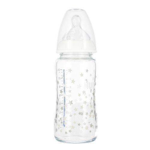 NUK BUTELKA SZKŁO FIRST CHOICE 240ML 0-6M SILIKON