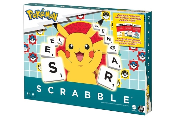 SCRABBLE Pokemon wersja polska HXT29 /6