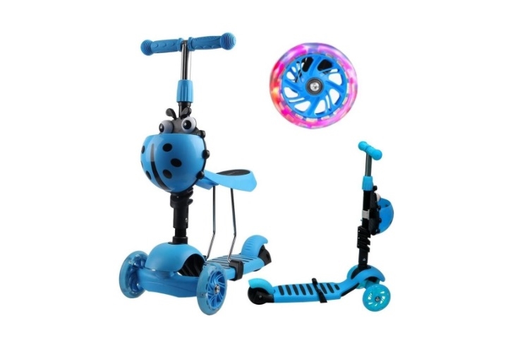 Hulajnoga balans 3w1 Biedronka nieb.1017662