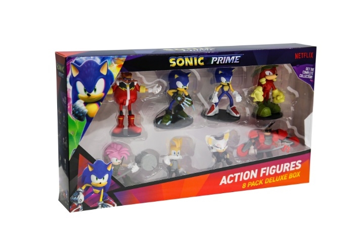 SUPBUZZ Sonic Prime zestaw 8 fig deluxe 85580