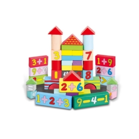 Klocki drewniane Smily Play SPW84941 49412