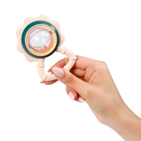 BABYONO GRZECHOTKA Z GRYZAKIEM 1586