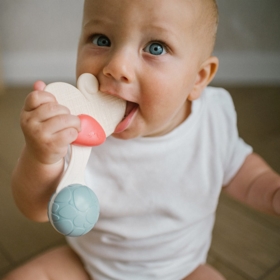 BABYONO GRZECHOTKA Z GRYZAKIEM 1589