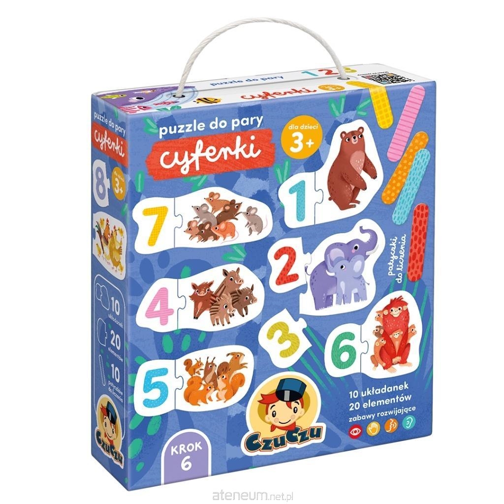 CzuCzu puzzle do pary cyferki 93686