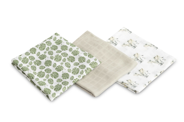 SENSILLO PIELUCHA BAMBUSOWA SŁONIK 3 SZT