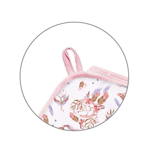 BABYONO OKRYCIE KAPIELOWE  RÓŻOWE 100X100