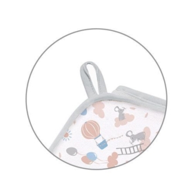 BABYONO OKRYCIE KĄPIELOWE SZARE 100X100