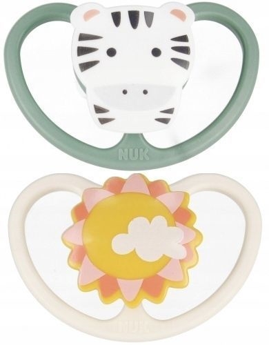 NUK SMOCZKI SPACE 6-18 2 SZT