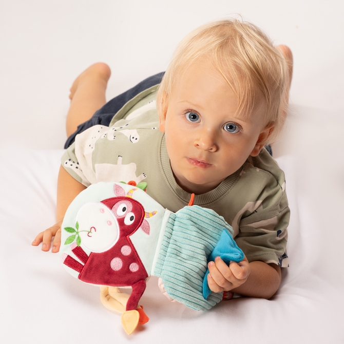 AKUKU KSIĄŻECZKA SENSORYCZNA SŁONIK