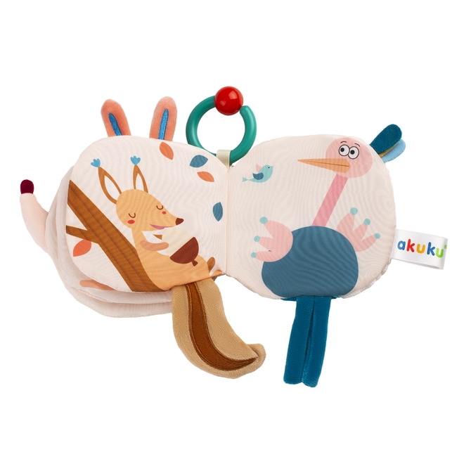AKUKU KSIĄŻECZKA SENSORYCZNA JEŻYK