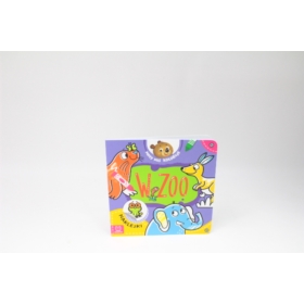 Mały miś koloruje W ZOO 37156