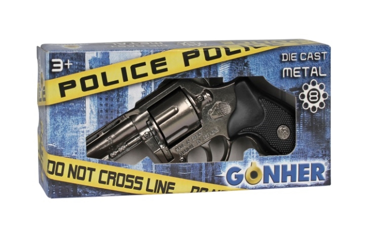 GONHER rewolwer policyjny metal 8nab 33/0 03302