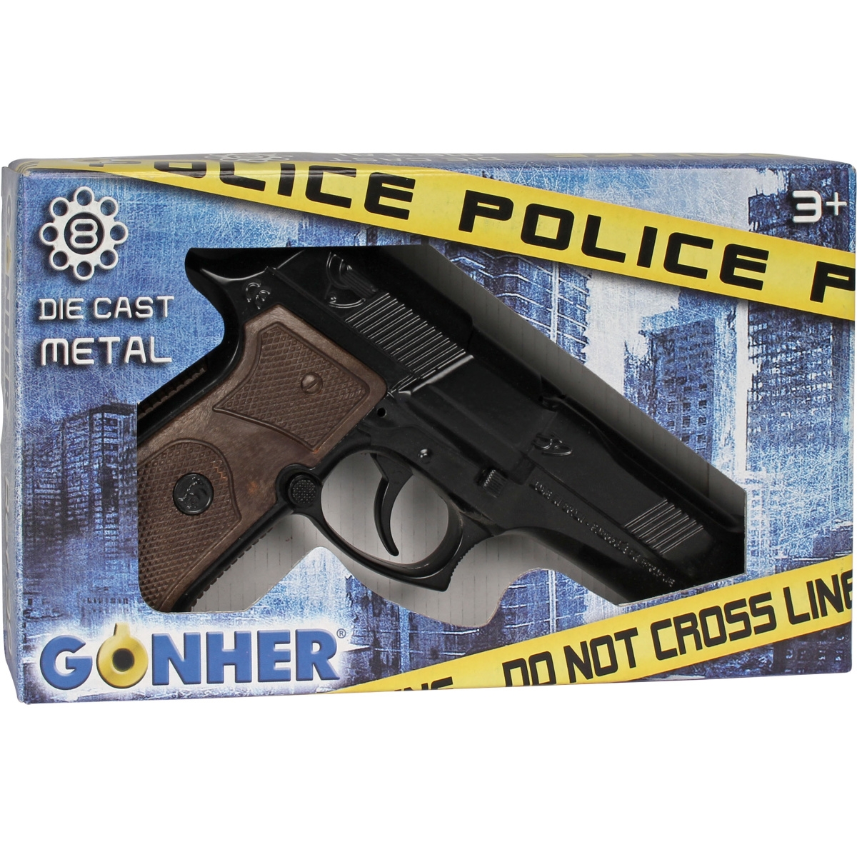 GONHER pistolet metal policjanta 8nab 39/6 03968