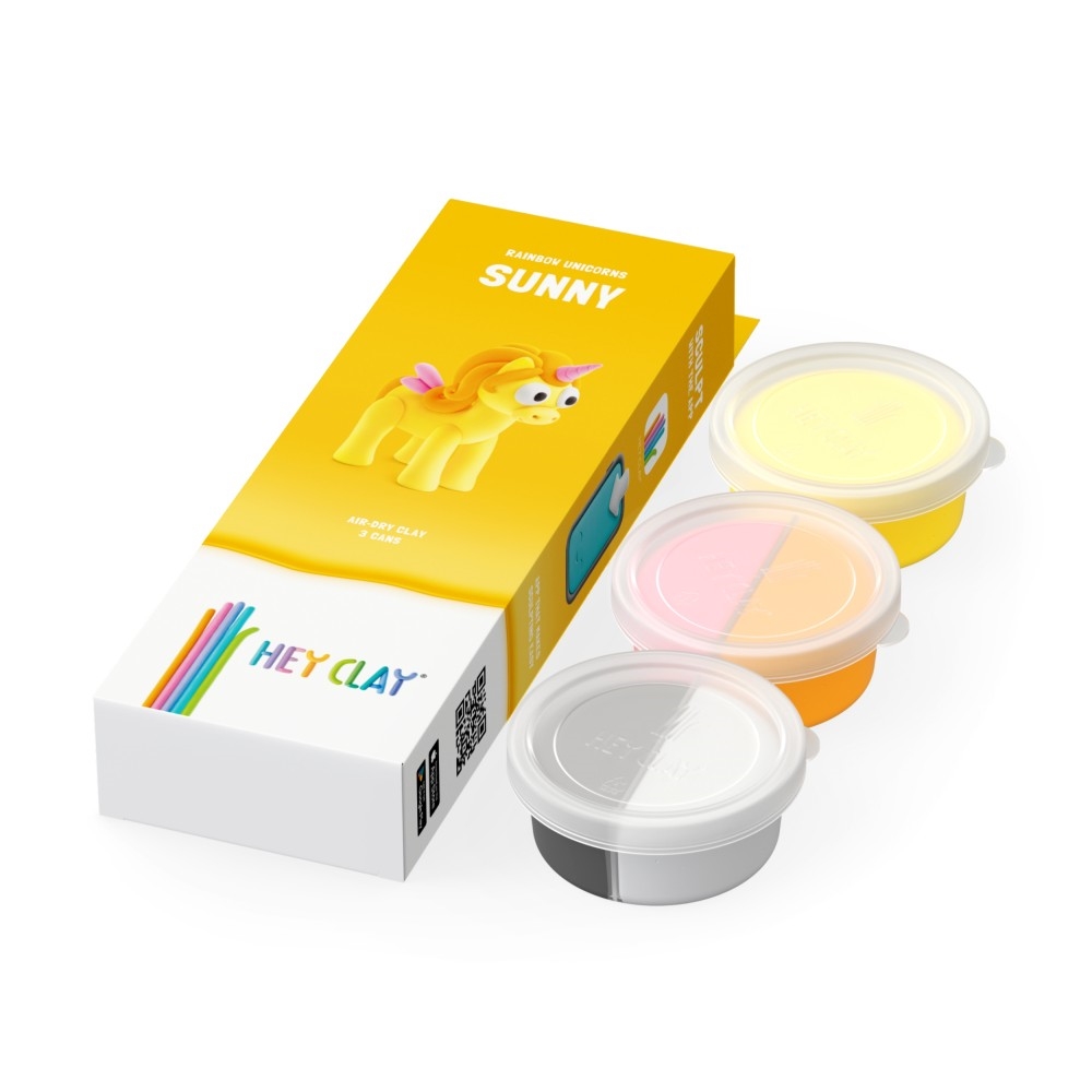 TMT HeyClay jednorożce Sunny 3pak 00350