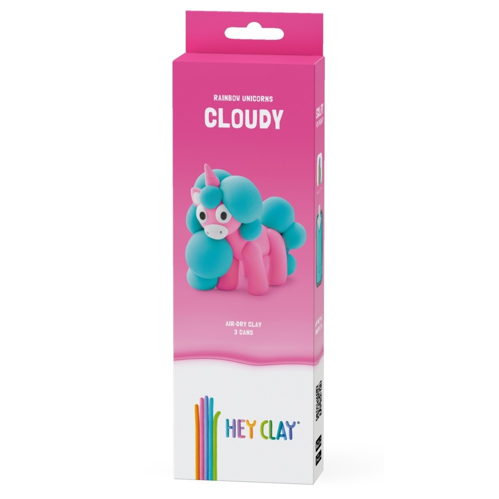 TMT HeyClay jednorożce Cloudy 3pak 00381
