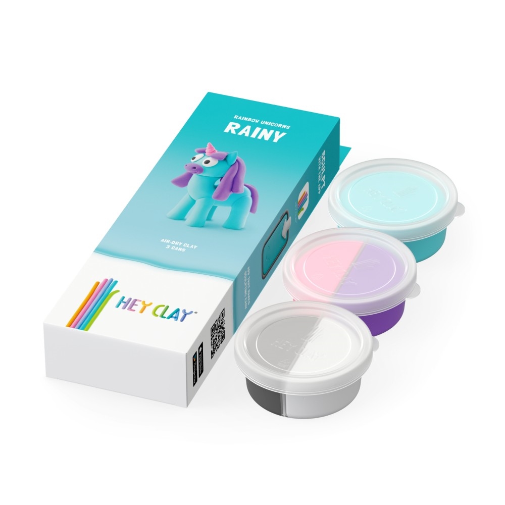TMT HeyClay jednorożce  Rainy 3pak 00404