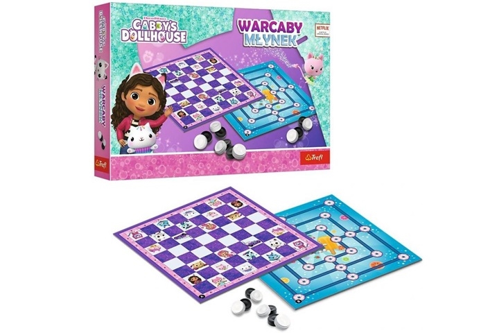 GRA Warcaby i Młynek Gabby_s Dollhouse 02800