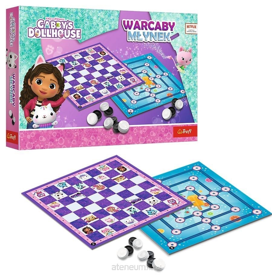 GRA Warcaby i Młynek Gabby_s Dollhouse 02800