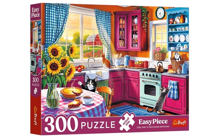 PUZZLE 300 Senior EasyPiece Poranek w kuchni 23102