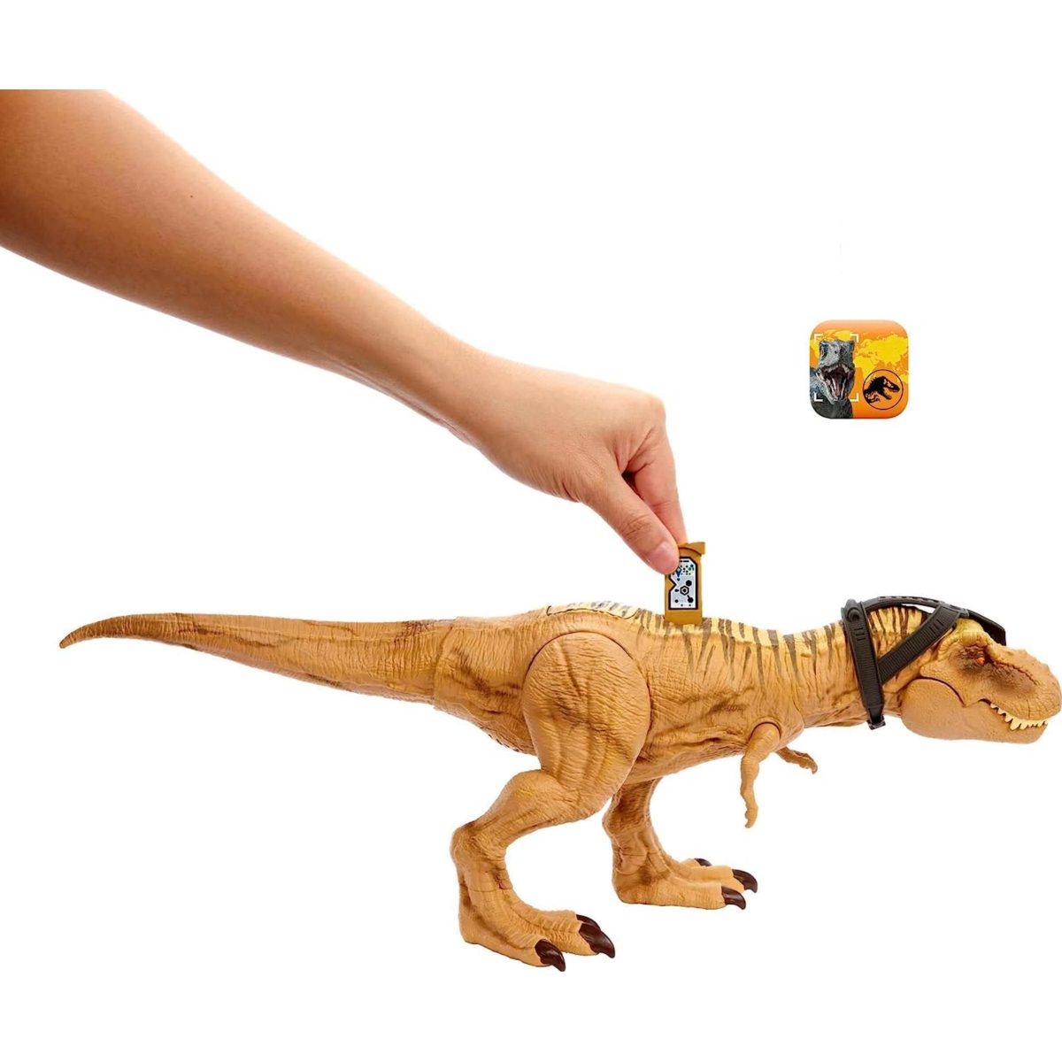 JURASSIC WORLD T-Rex polowanie i atak HNT62/2