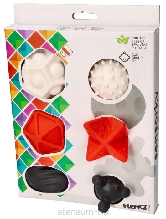 Piłeczki sensoryczne 6szt kontrastowe 887 68871