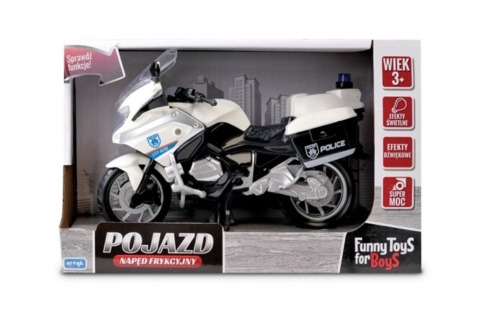 Pojazd z napędem frykc.ToysForBoys motocykl 143069