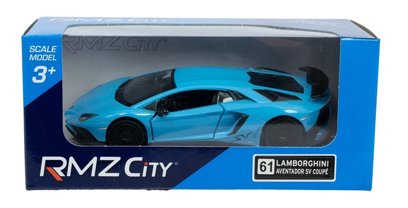 Model RMZ Lambo Aventador LP750-4 blue K-870 18706