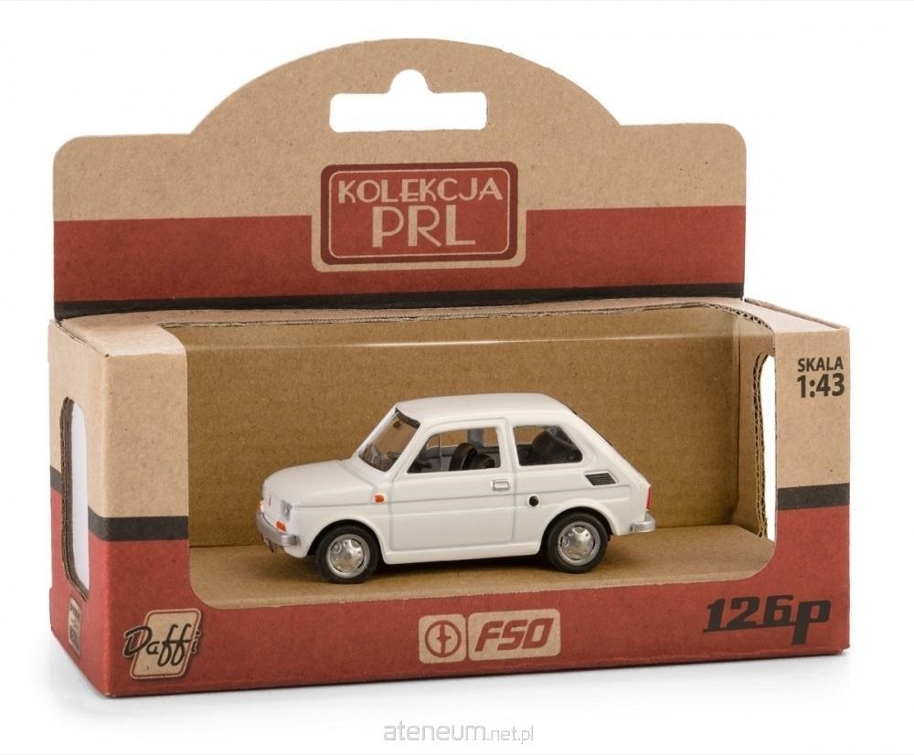 Model Fiat 126p biały K-569 15699