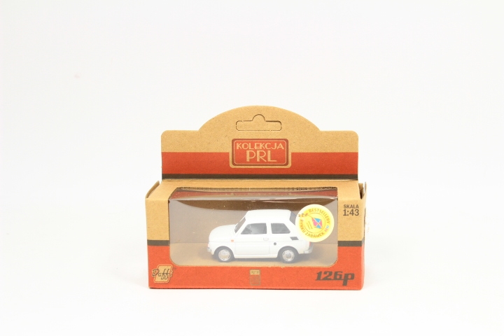 Model Fiat 126p biały K-569 15699
