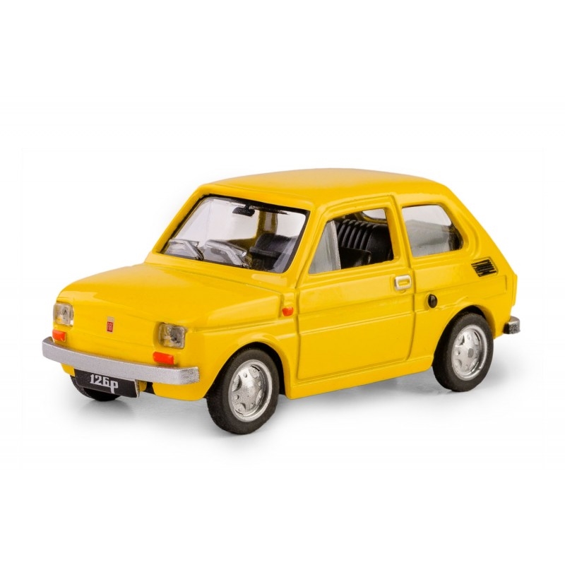 Model Fiat 126p żółty K-570 15705
