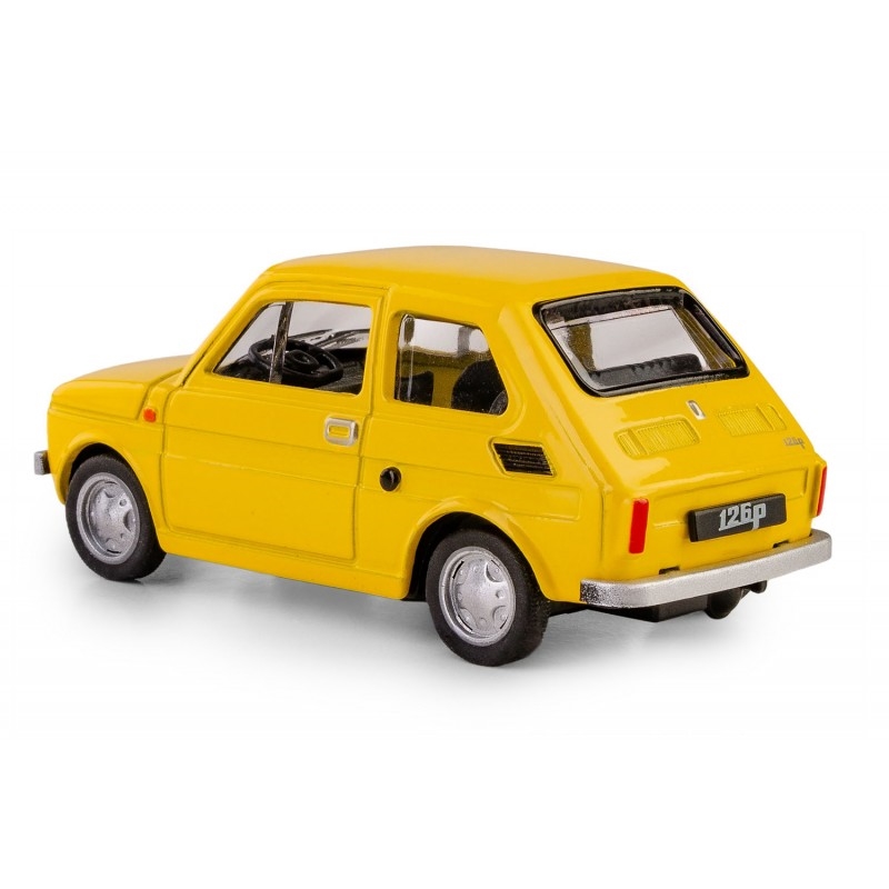 Model Fiat 126p żółty K-570 15705
