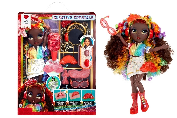 MGA Rainbow High CreatCryst.Fash.IrisBow 121381 /3