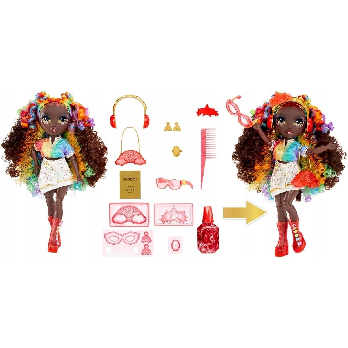 MGA Rainbow High CreatCryst.Fash.IrisBow 121381 /3