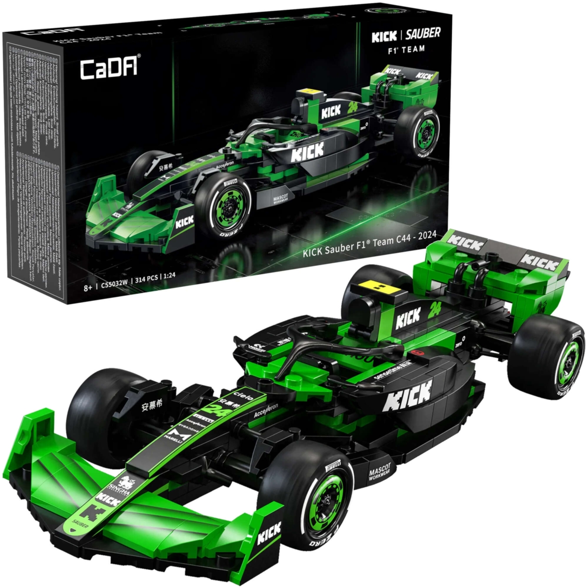 CADA klocki Auto wyścig.F1 KickSauber C55032