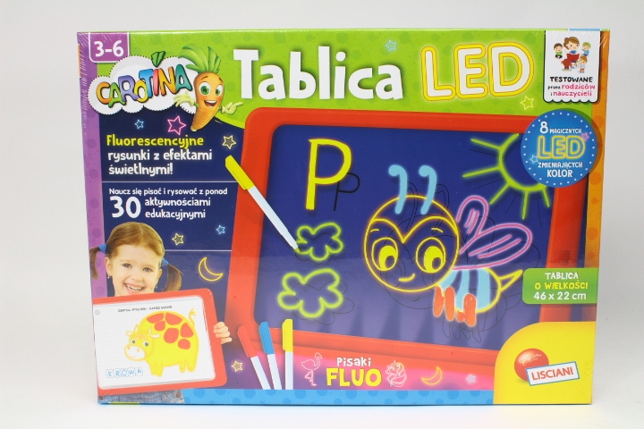 Lisciani Carotina Tablica LED PL77441 89840