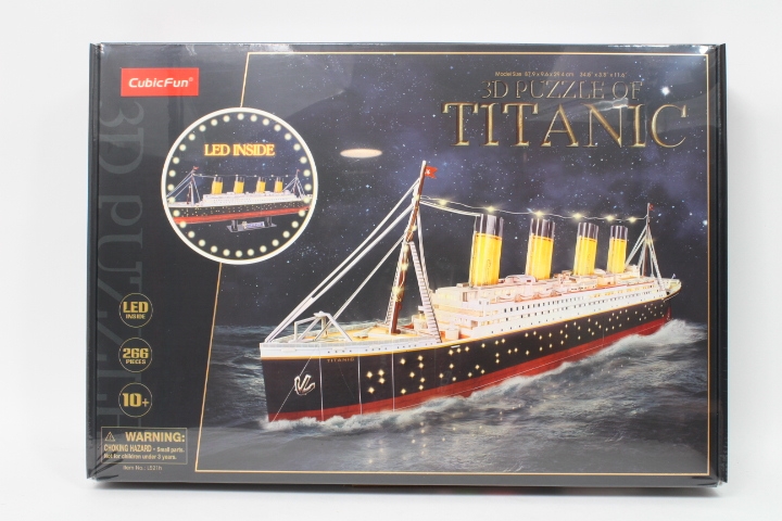 Cubic Fun puzzle 3D LED Titanic 20521 05218