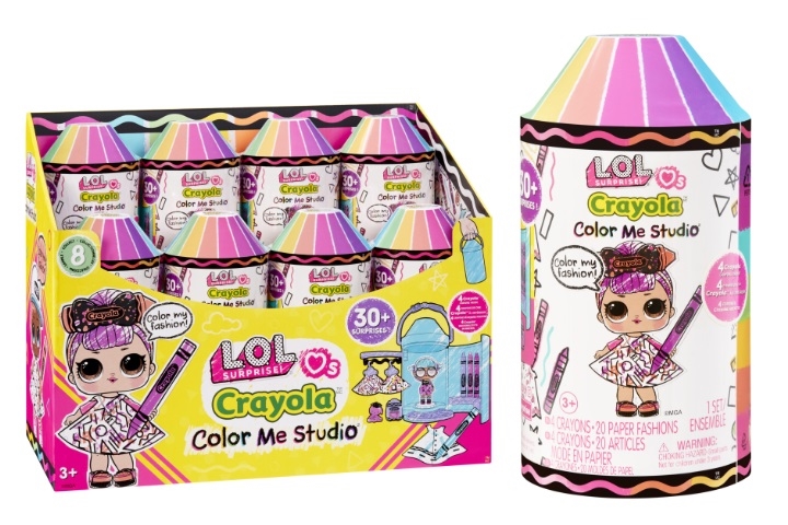 MGA L.O.L.Surpr.Loves Crayola 505273 /8